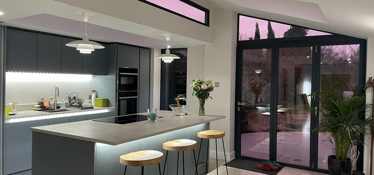 Byfield, Sonning Common completed kitchen extension