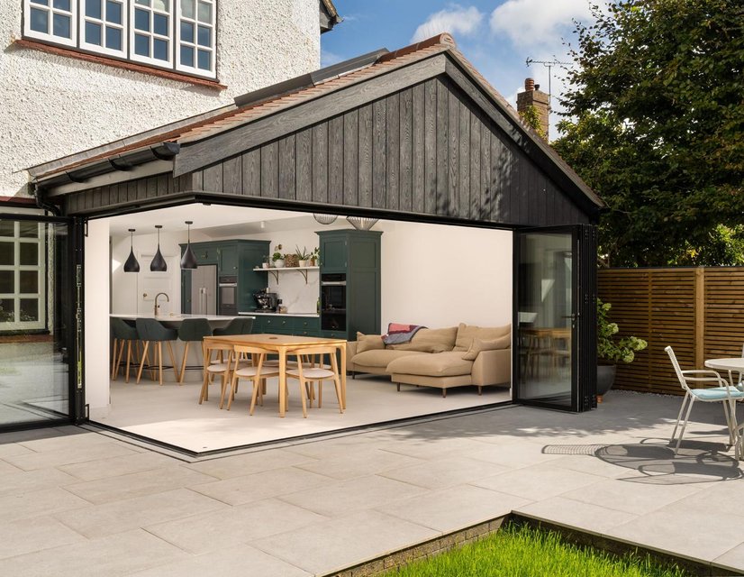 Large home extension built by Westview Homes