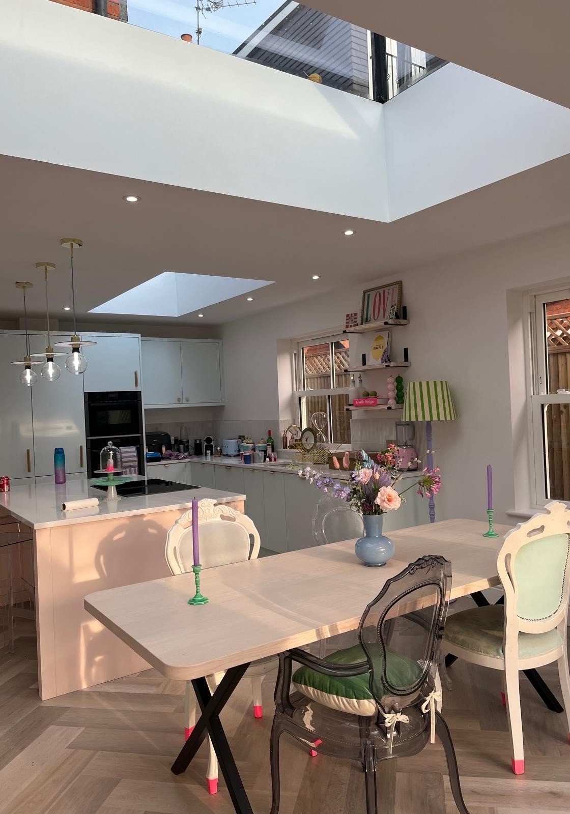 Westview Homes renovation project at Victoria, finished kitchen